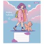Зошит 1 вересня Anime girl А5 12 аркушів лінія (767215)