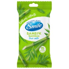 Вологі серветки Smile Daily Бамбук 15 шт. (4820048481960)