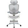 Офісне крісло Sihoo C300 LITE V2, White, з підставкою для ног (C300-LITE-V2-B102-JT)
