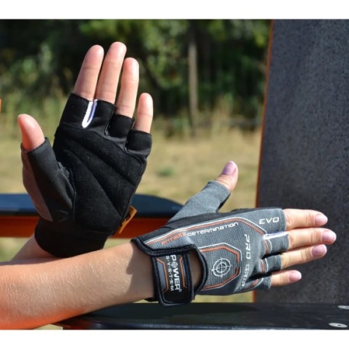 Рукавички для фітнесу Power System PS-2260 Pro Grip EVO Grey XL (PS_2260GR-5_XL)