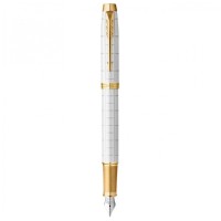 Ручка пір'яна Parker IM 17 Premium Pearl GT  FP M (24 712)