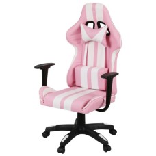 Крісло ігрове Аклас Стрік Light ANF Рожевий (PU-рожевий/білий) (00160345)