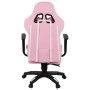 Крісло ігрове Аклас Стрік Light ANF Рожевий (PU-рожевий/білий) (00160345)
