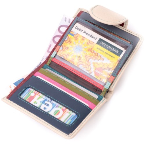 Гаманець ST Leather Білий (19455)