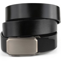 Ремінь Vintage Чоловічий з автоматичною пряжкою Чорний (20275)