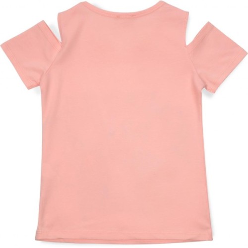 Футболка дитяча Breeze з дівчинкою (14124-128G-peach)