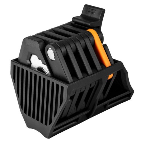 Замок велосипедний Neo Tools цинковий сплав + ABS пластик 78 см 0.62 кг (91-006)