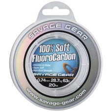 Флюорокарбон Savage Gear Soft Fluorocarbon 50m 0.33mm 7.0kg Clear (1854.22.30)