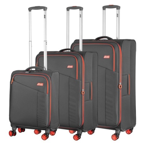 Набір валіз 2E Trek (L+M+S), сірі (2E-SPE-TREK-SET6-GR)