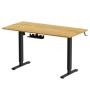 Комп'ютерний стіл OfficePro ODE1470LW 1400 х 700 мм Light Wood/Black (ODE1470LW)