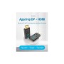 Перехідник DisplayPort M to HDMI F 4K30Hz black Vention (HBMB0)