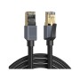 Патч-корд 5m F/FTP cat 8 RJ-45 black 40Gbps 2000MHz Ugreen (85731)