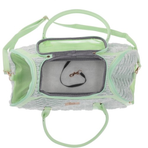 Переноска для тварин MISOKO&CO 51.5x25.5x27 см зелена (YIWUMSK70160)