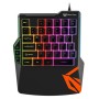 Клавіатура Meetion KB015 USB Black/Orange (MT-KB015-A)