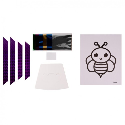 Набір для творчості 1 вересня Бджілка Аплікація фольгою (954559)