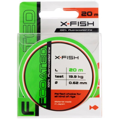 Флюорокарбон X-Fish FCoated 20m 0,62mm 19.9kg (1917.01.56)
