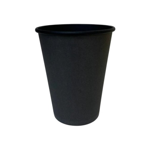 Стакани одноразові Україна паперові 175 мл 50 шт Total BLACK (CUP175BL)