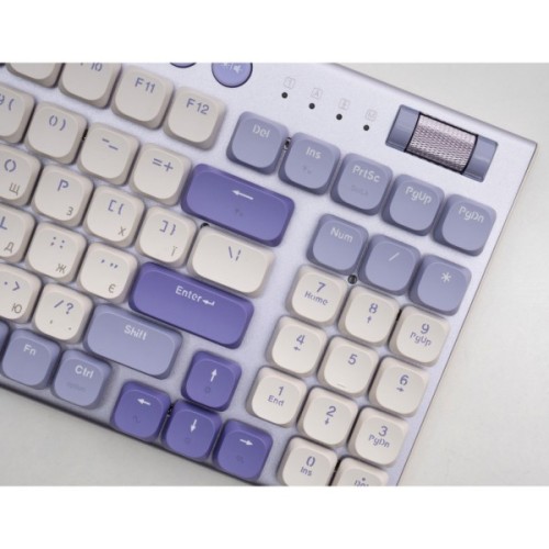 Клавіатура Thunderobot K96 Tri-mode Red Switch UA Purple (6932066308223)