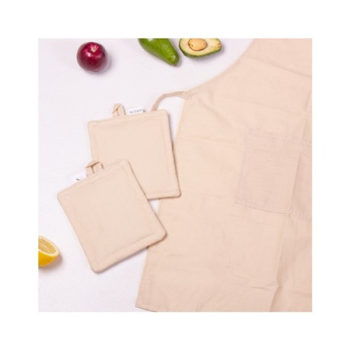 Фартух MirSon Набір 12-0712 Calvina бязь дві прихватки + дві рукавички-прихватки + фартух (2200006752646)