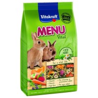 Корм для гризунів Vitakraft Premium Menu Vital для декоративних гризунів для кроликів 1 кг (4008239292193)