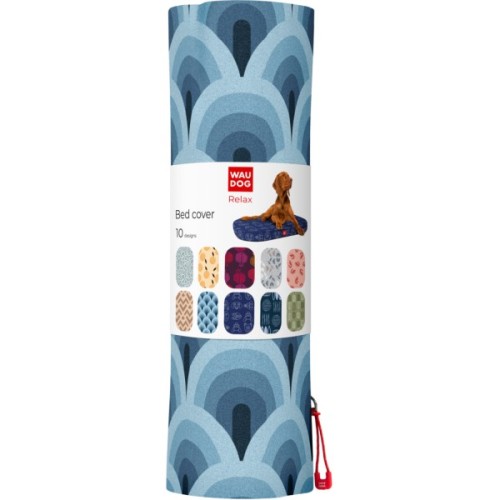 Чохол на матраци для тварин WAUDOG Relax Хвилі S 55х40 см (1308-0106)