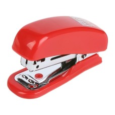 Степлер Buromax пластиковий МІНІ, 10 аркушів, (скоби №10), 61 х 36 х 23 мм, червоний (BM.4125-05)
