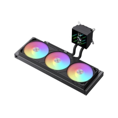 Система рідинного охолодження Gamemax GLACIER 360 LCD BK