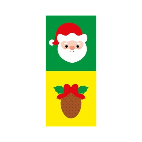 Книга Мозаїка з наліпок. Санта. Величина - І.А. Вікторова (Пушкар) Ранок (9789667615956)