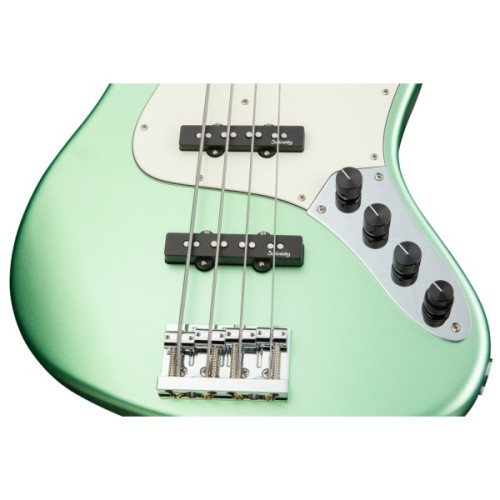 Бас-гітара Sadowsky MetroLine 21-Fret Vintage J/J Bass Alder 4-String - Solid Sage Green Metallic Satin (SML21VJ4 K4 ALD FR)
