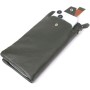 Гаманець ST Leather З відділенням під телефон Зелений (23103)