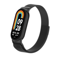 Ремінець до фітнес браслета Armorstandart Milanese Magnetic для Xiaomi Smart Band 10/9/8 Black (ARM86890)