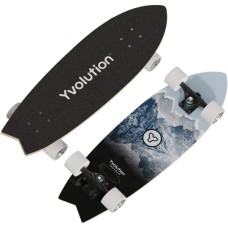 Скейтборд дитячий Yvolution Fishtail Cruiser 76 см, синій (YS48B2)