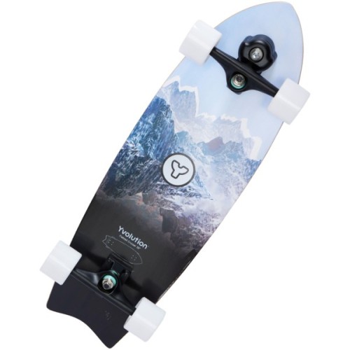 Скейтборд дитячий Yvolution Fishtail Cruiser 76 см, синій (YS48B2)