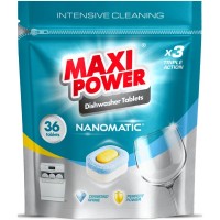 Таблетки для посудомийних машин Maxi Power Nanomatic 36 шт. (4820204703356)