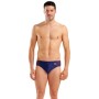 Плавки Arena Double Graphic Swim Briefs 010951-705 темно-синій, помаранчевий 90 (3468337766322)