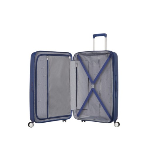 Валіза American Tourister Soundbox 97/110 л темно-синя (32G*41003)