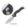 Ніж SRM Mirage, Black G10, Stonewash (239X-GB)