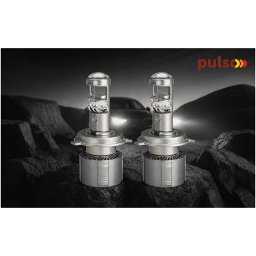 Автолампа PULSO L8-H4/H/L/3570 chip/12-24v/2*L45WH55W/10800Lm/6500K (L8-H4)