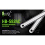 Полотно Alloid по металу, 300х12х0.58мм, 24Т, Р6М5, Carbon Steel (HB-5824C)