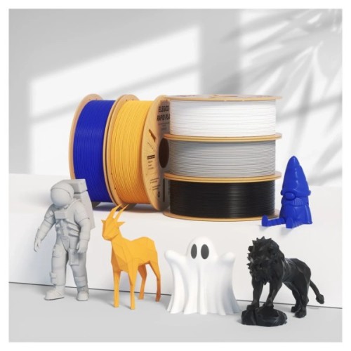 Пластик для 3D-принтера ELEGOO Rapid PLA Plus 1кг, 1.75мм, black (50.203.0114)