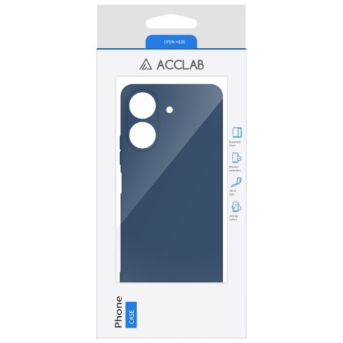 Чохол до мобільного телефона ACCLAB Silicone Case Xiaomi Redmi 13C 4G Blue (1283126602498)