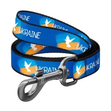 Повідець для собак WAUDOG Nylon "Прапор" L-XXL 25 мм х 122 см (4925-0229)