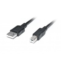Кабель для принтера USB 2.0 AM/BM 3.0m Pro black REAL-EL (EL123500027)