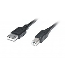 Кабель для принтера USB 2.0 AM/BM 3.0m Pro black REAL-EL (EL123500027)
