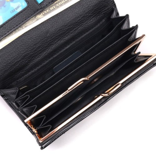 Гаманець ST Leather Чорний (19403)