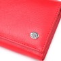 Гаманець ST Leather З натуральної шкіри Червоний (23114)