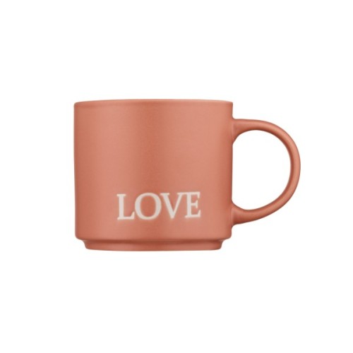 Чашка Ardesto Love, 420мл, кераміка, помаранчевий (AR3043OR)