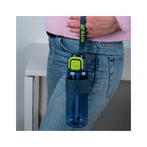 Поїльник-непроливайка Kite 800 мл, синьо-зелена (K25-1234-2)