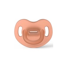 Пустушка Suavinex силіконова анатомічна 0-6 міс. помаранчева (307248)