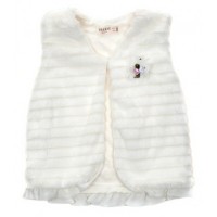 Жилет дитячий Breeze зі штучного хутра (8026-86G-cream)